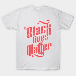 Black Lives Matter Red T-Shirt